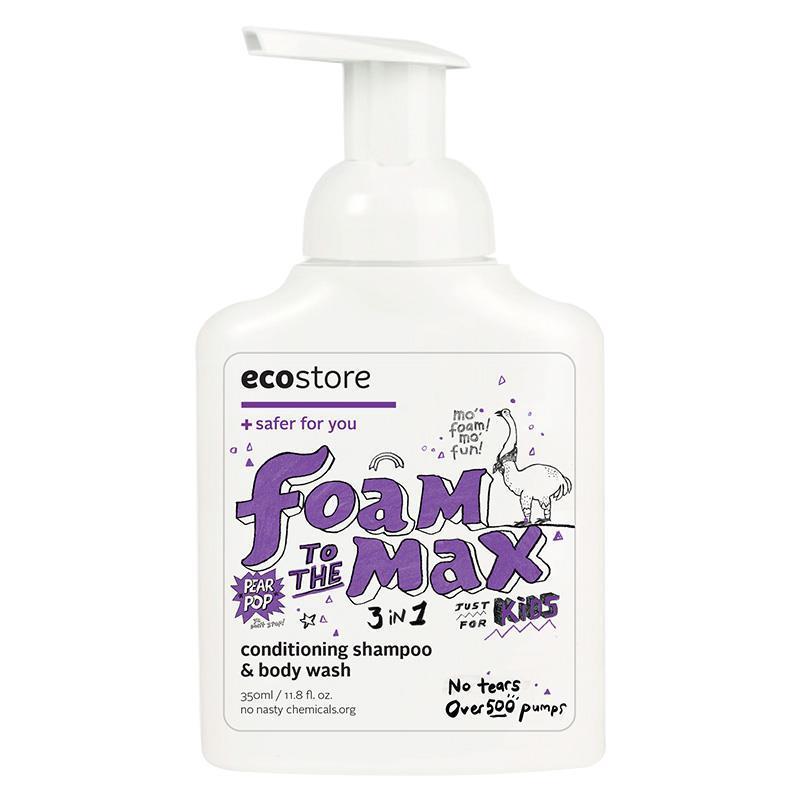 Buy Ecostore Kids Foam To The Max 3 In 1 Conditioning Shampoo & Body
