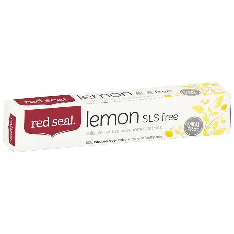 Buy Red Seal Toothpaste Lemon Sodium Lauryl Sulphate Free Online At Chemist Warehouse