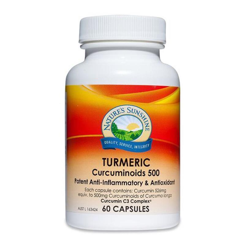 Buy Natures Sunshine Turmeric 526mg 60 Capsules Online at Chemist