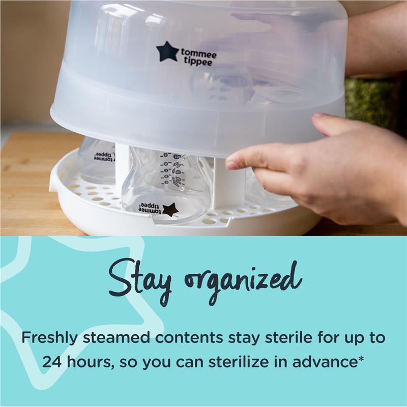 Buy Tommee Tippee to Nature Microwave Steam Steriliser Online Warehouse®