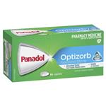 Panadol with Optizorb Paracetamol Pain Relief Caplets 500mg 96
