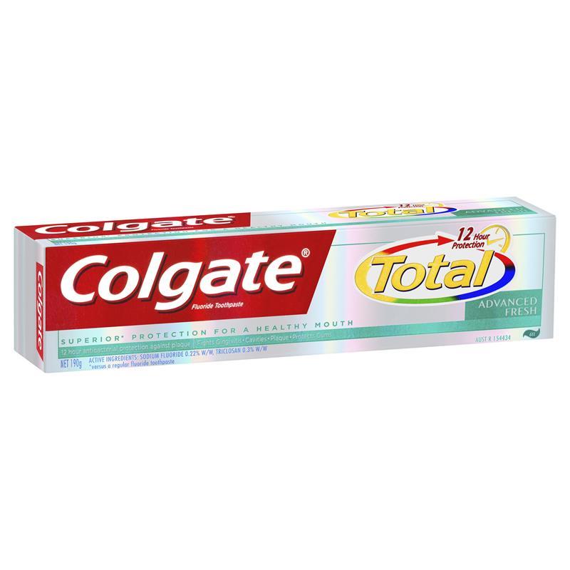 Colgate Toothpaste Total Advanced Fresh 190g