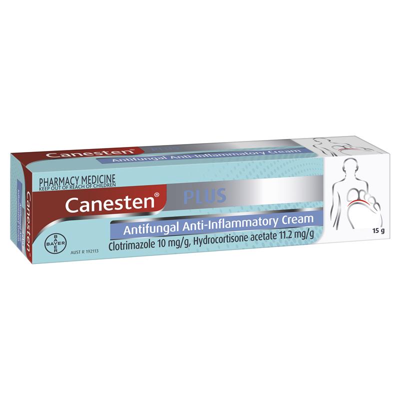 Buy Canesten Plus Antifungal and Anti-Inflammatory Cream 15g Online at  Chemist Warehouse®