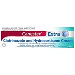 Canesten Extra Antifungal and Anti-inflammatory Cream 30g - Hydrocortisone + Clotrimazole (S3)