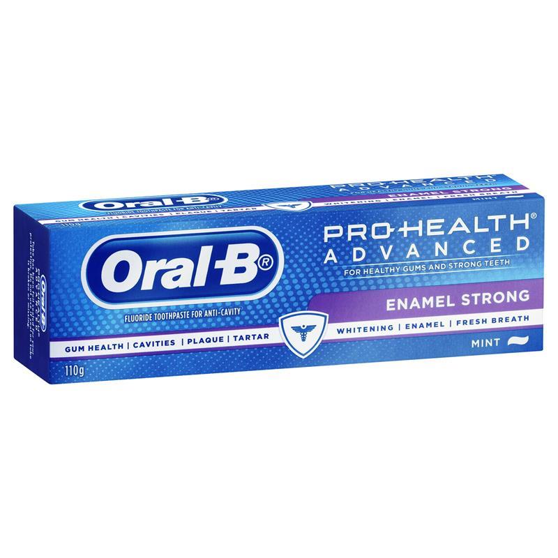 Buy Oral B Pro Health Advanced Enamel Strong Toothpaste 110g Online at