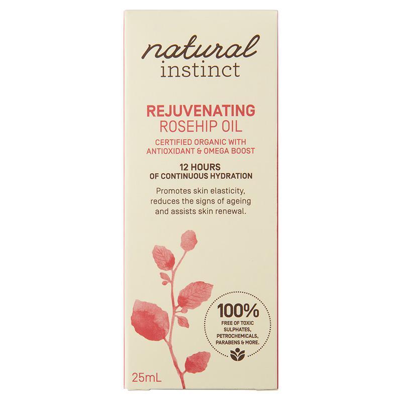 Buy Natural Instinct Rejuvenating Rosehip Oil 25ml Online Chemist Warehouse®
