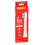 Colgate Pro Clinical 360 Deep Clean Soft thin-tipped bristles Brush Heads Refill White 2 Pack