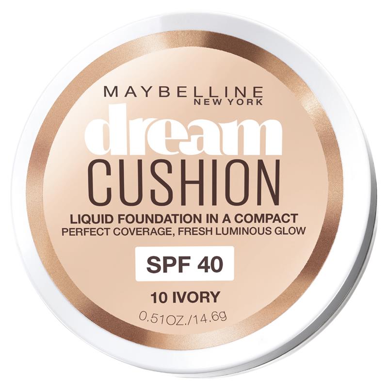 Buy Maybelline Dream Cushion Foundation 10 Ivory Online at Chemist