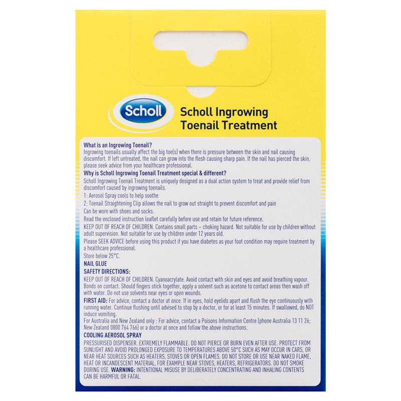 Buy Scholl Ingrowing Toenail Treatment Kit Online at Chemist Warehouse®