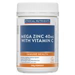 Ethical Nutrients Mega Zinc Powder 40mg (Orange) 190g