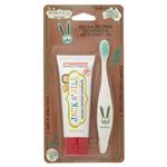 Jack N Jill Strawberry Toothpaste with Bunny Bio Brush