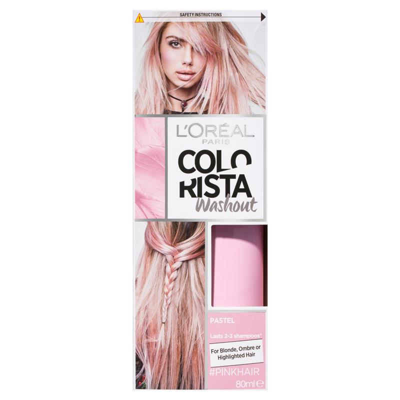 Buy L'Oreal Colorista Washout Pink Hair Online at Chemist Warehouse®