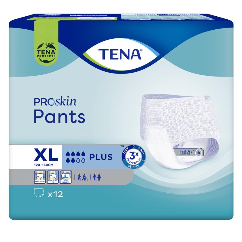 Buy Tena Pants Plus 12 Extra Large Pack Online at Chemist Warehouse®
