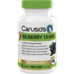 Carusos One a Day Bilberry 50 Capsules