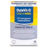 OsteVit-D One-A-Week 7000IU Vitamin D3 Capsules 30 - Colecalciferol (S3)