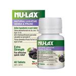 Nulax Natural Laxative Tablets with Senna and Prunes 40 Tablets