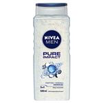 NIVEA MEN Pure Impact 3-IN-1 Shower Gel Body Wash 500ml