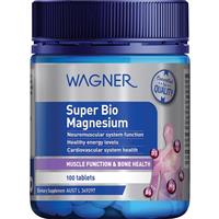 Buy Wagner Super Bio Magnesium 100 Tablets Online at Chemist