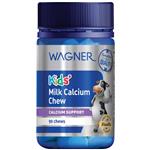 Wagner Kids Milk Calcium Chewable 90 Tablets