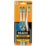 Reach Ultraclean Toothbrush and Caps 3 Pack