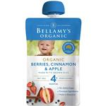 Bellamy's Organic Berries Cinnamon & Apple 120g
