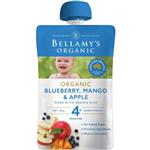 Bellamys Organic Blueberry, Mango & Apple 120g