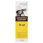 Wotnot SPF 30 Natural Zinc Face Sunscreen 75g
