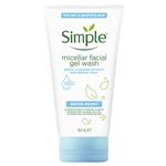 Simple Water Boost Micellar Facial Gel Wash 150ml