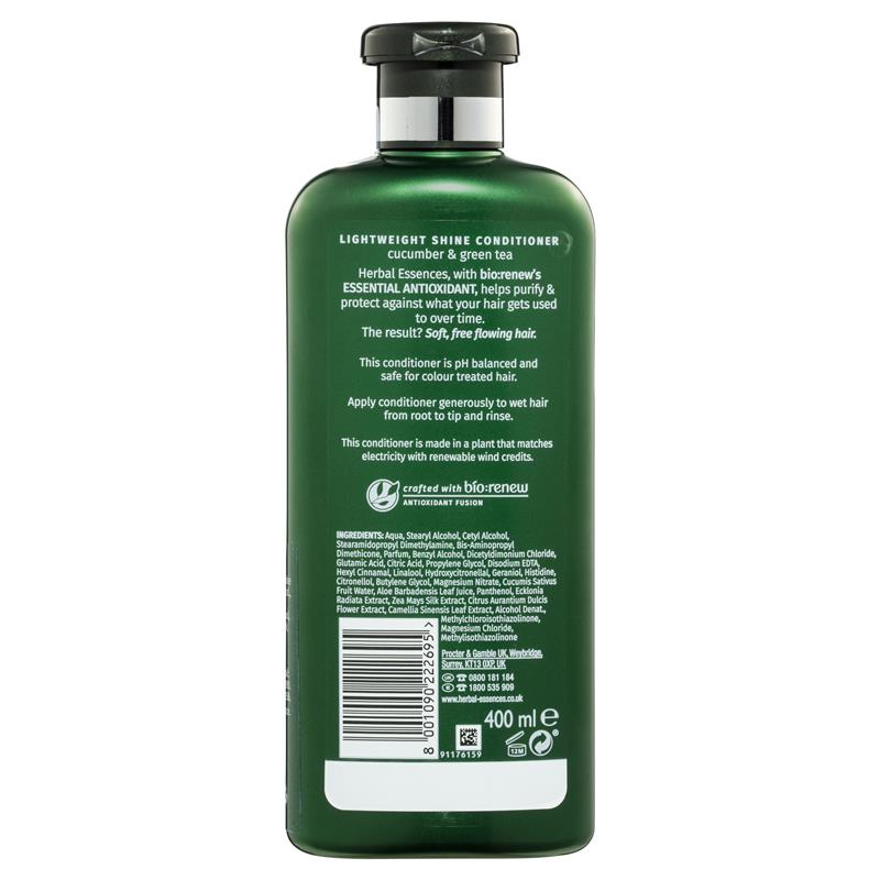 Buy Herbal Essences Bio Renew Moisture Cucumber Green Tea Conditioner