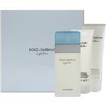 Dolce & Gabbana for Women Light Blue 50ml 3 Piece Gift Set
