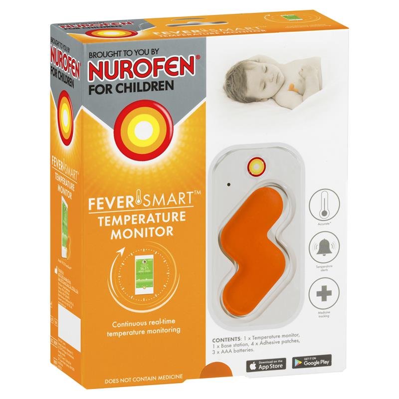 FeverSmart Temperature Monitor (Thermometer) by Nurofen for Children