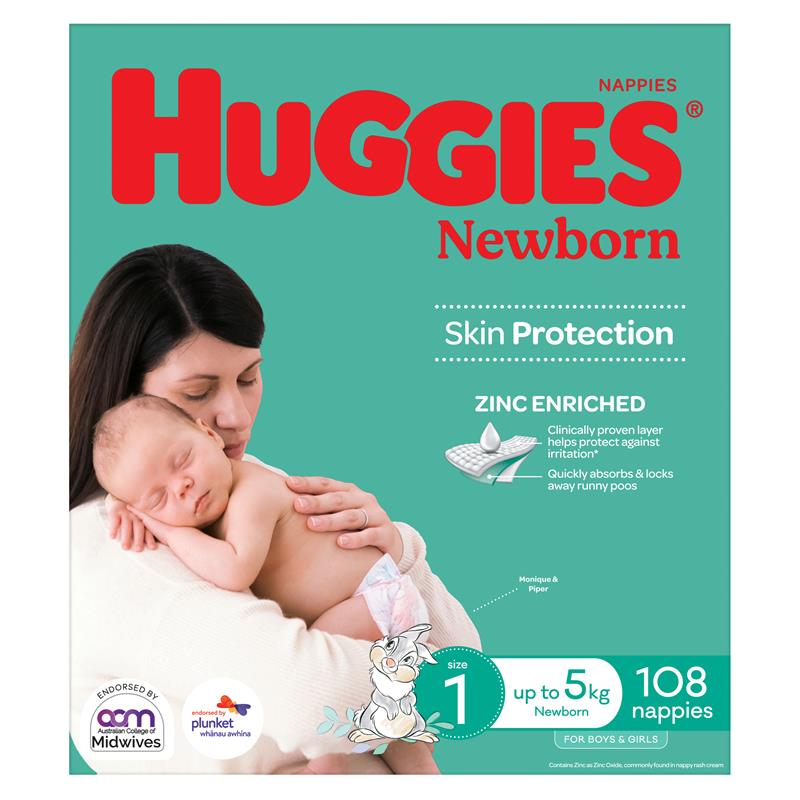 Buy Huggies Jumbo Ultimate Newborn 108 
