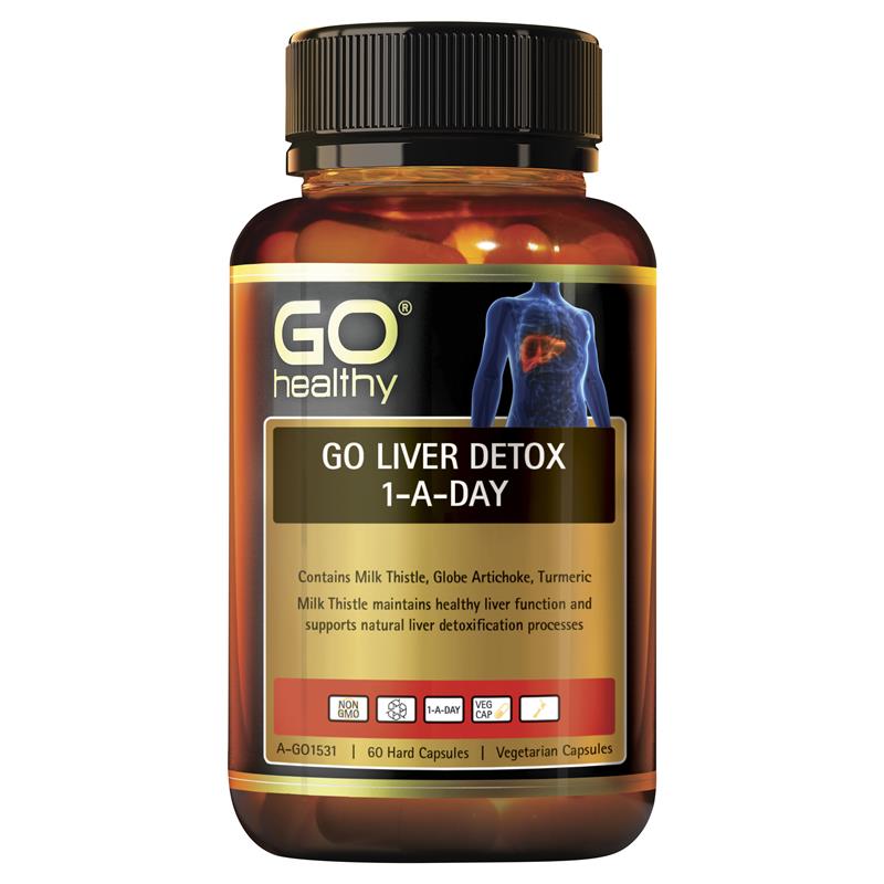 Buy Go Healthy Liver Detox 1 A Day 60 Capsules Online At Chemist Warehouse®