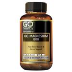 GO Healthy Magnesium 800 120 Vege Capsules