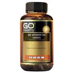 GO Healthy Vitamin D3 1000IU 150 Softgel Capsules
