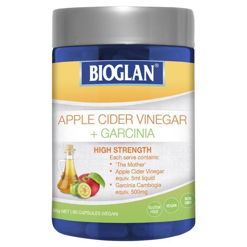 Buy Bioglan Apple Cider Vinegar + Garcinia 90 Capsules Online at