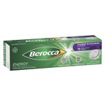 Berocca Energy Vitamin B & C Raspberry Blackcurrant Flavour Effervescent Tablets 15 Pack 