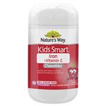 Nature's Way Kids Smart Iron + Vitamin C Chewables 50 Tablets For Children