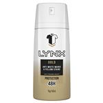 Lynx Deodorant Antiperspirant Gold 160ml