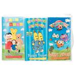 ABC Kids Assorted Pocket Tissues 6 Pack