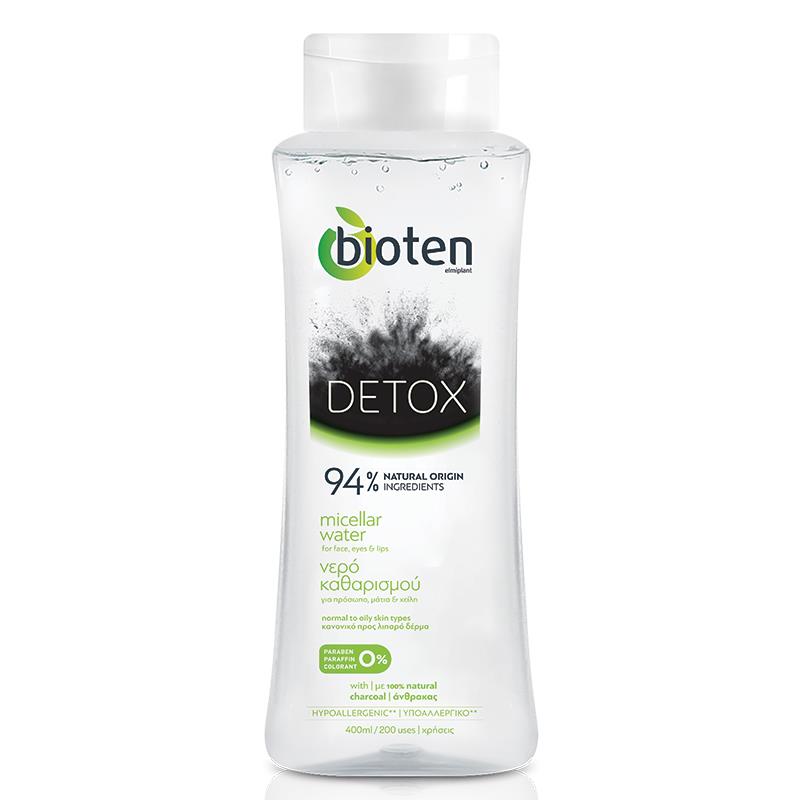Buy Bioten Micellar Water Charcoal Detox 400ml Online at Chemist Warehouse®