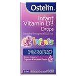 Ostelin Vitamin D Infant Drops - D3 for Kids Bone Health + Immune Support - 2.4mL