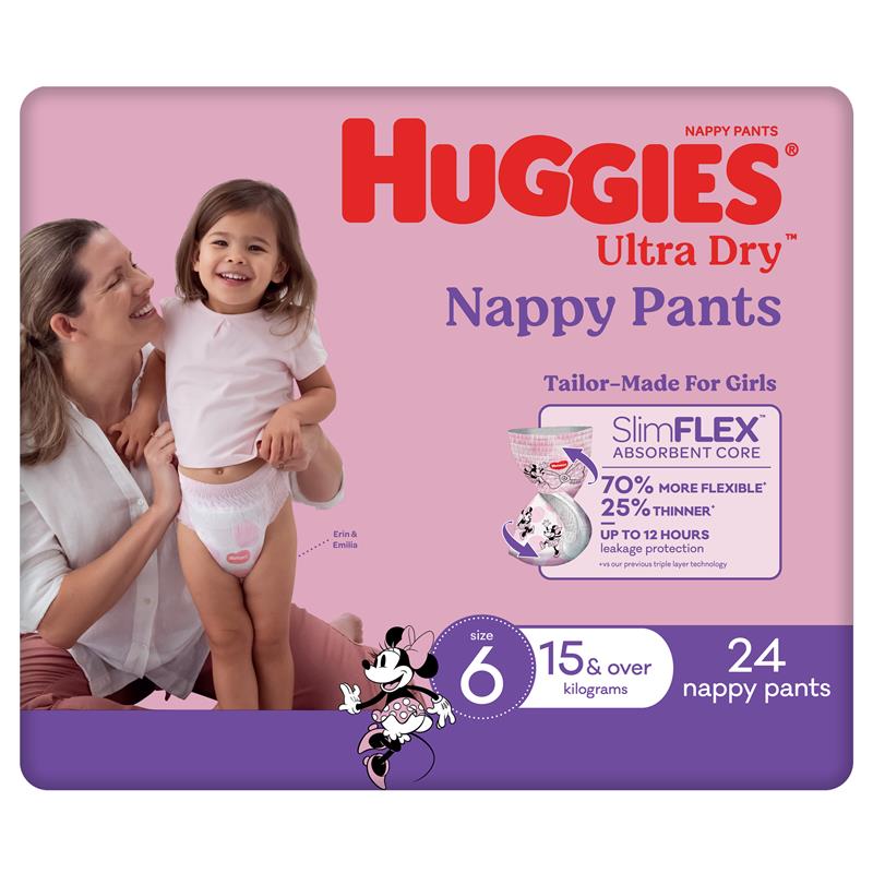 Little One's Nappy Pants Toddler 10-15kg 25 Pack