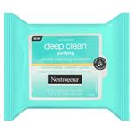 Neutrogena Deep Clean Purifying Micellar Makeup Remover Cleansing Towelettes Wipes 25 Pack