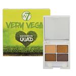 W7 Very Vegan Eyeshadow Quads Autumn Ambers