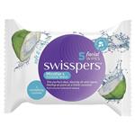 Swisspers Micellar & Coconut Water Facial Wipes 5 Pack