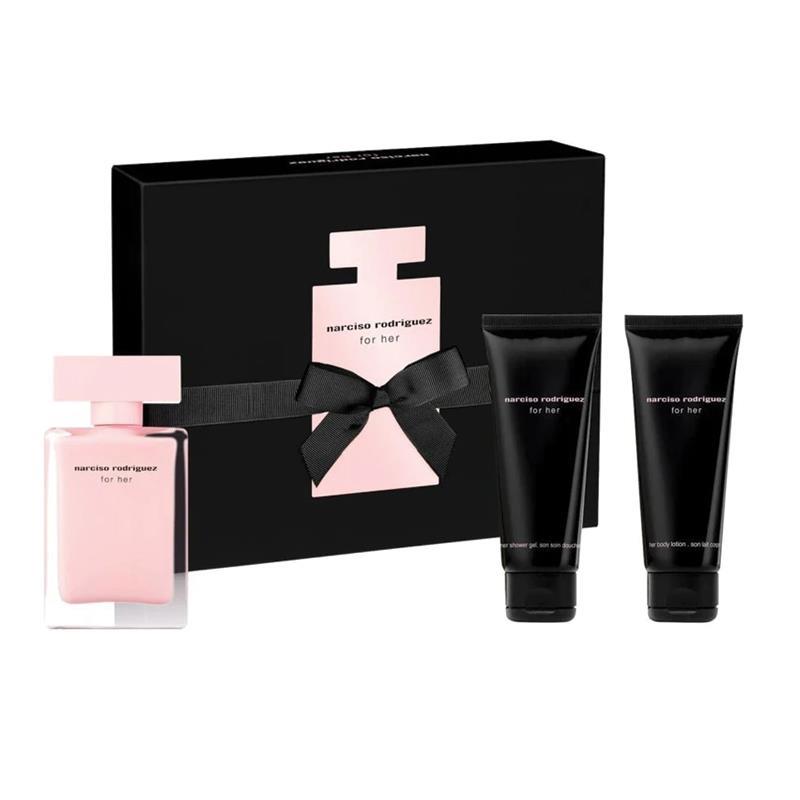 Buy Narciso Rodriguez for Her Eau De Parfum 50ml 3 Piece Set Online at ...