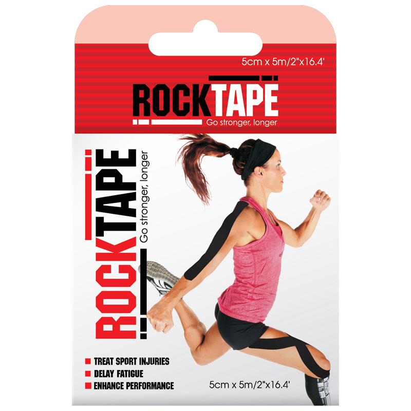 RockTape 5cm X 5m Kinesiology Tape - Beige, Professional Grade, Stretchable & Hypoallergenic
