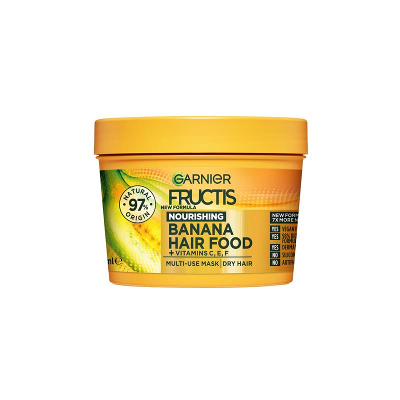 Buy Garnier Fructis Hair Food Nourishing Banana 3-in-1 Mask Treatment For Dry  Hair 390ml Online at Chemist Warehouse®