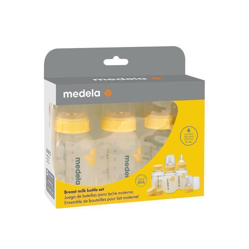 Buy Medela Breastmilk Bottle 150ml with Wide Base Teat 3 Pack Online at  Chemist Warehouse®